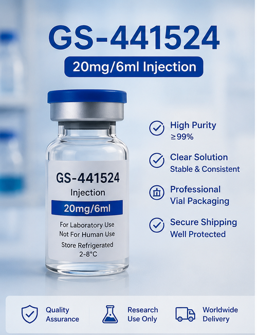 najnowsza sprawa firmy na temat GS-441524 Przypadek współpracy z klientami w zakresie wstrzykiwań 20 mg/6 ml