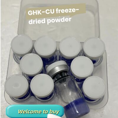 High Purity GHK-Cu Copper Peptide for Anti Aging and Skin Repair in Cosmetic Research