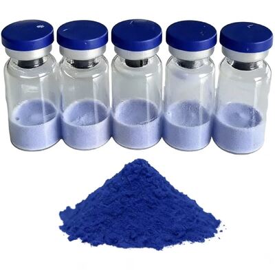 Stabilny liofilizowany peptyd miedzi GHK-Cu 50 mg 100 mg fiolki o czystości ≥99% do badań laboratoryjnych w pielęgnacji skóry