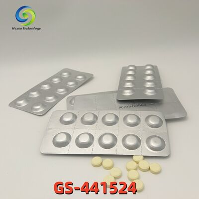 Klasy laboratoryjnej GS-441524 Tabletki 20 mg 40 mg 50 mg 60 mg Doustna formuła weterynaryjna dla FIP kotów