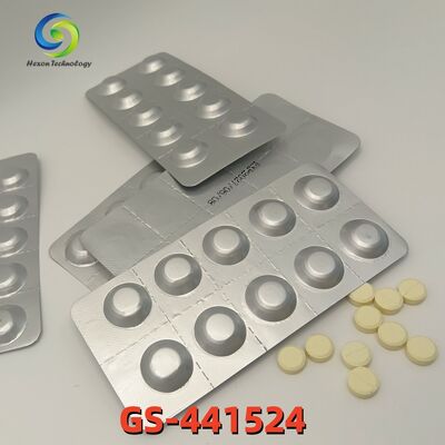 Stosowanie weterynaryjne GS-441524 60 mg Tabletki Doustne preparaty przeciwwirusowe do leczenia zakaźnego zapalenia otrzewnej kotów