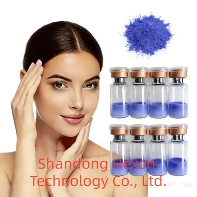 Wysokiej czystości proszek peptydu Copper Tripeptide 1 CAS 49557-75-7 Surowce peptydu miedzianego do pielęgnacji skóry i preparatów przeciwstarzenia